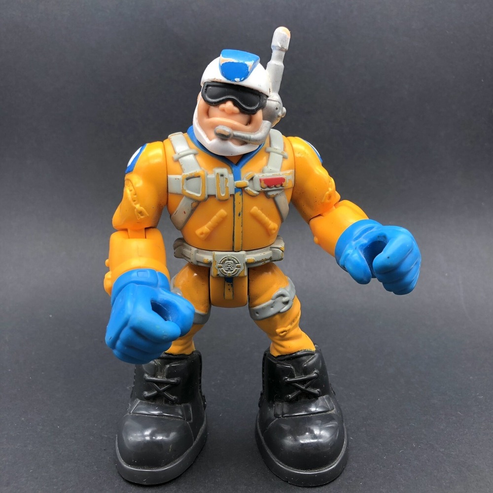 Fisher Price Rescue Heroes Cliff Hanger 77088‎ Figure Toy 1998 6.5"